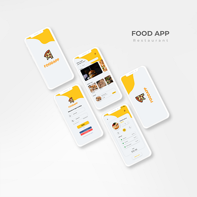 RESTAURANT APP appdesign minimal minimalui uiux uiux design uiuxdesigner