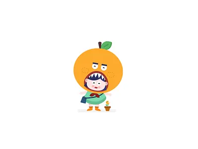 Be happy character cute design figma figmadesign illustration mascot modern simple vector
