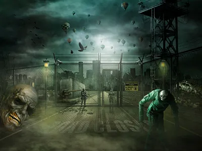 Pandemie affiche compositing digital art graphic design photomanipulation photomontage photoshop poster print psd