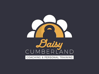 Daisy Coaching & Personal Training branding design fitness gym icon illustration logo muscle personal trainer personal training typography vector workout