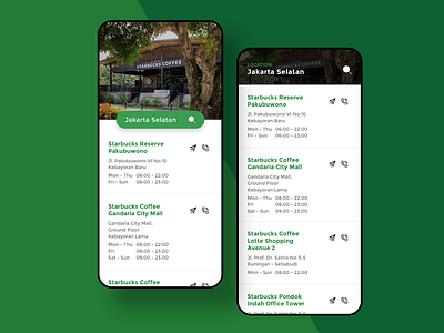 DailyUI 023: Search dailyui dailyuichallenge green location search starbucks ui uiux