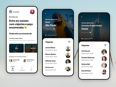 Encomendas app app app design clean creative design designinspiration inspiration interface ui uitrends user experience ux