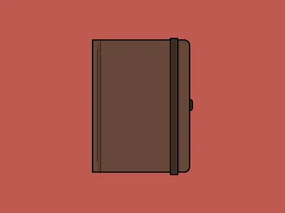 Notebook branding clean design elegant illustration notebook notepad notes simple