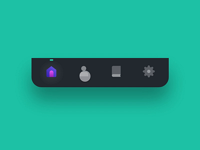 Tab Bar Simple Animation animation icon animation icons interaction ios ios app mobile app navigation navigation bar progress bar tab bar ui design