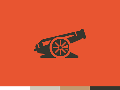 Cannon branding cannon icon identity logo