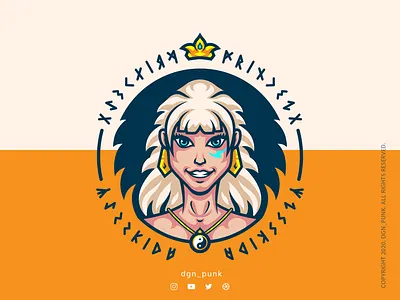 Princesses logo brand branding design identity illustration logo mascot sport ui vector