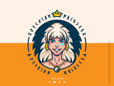 Princesses logo brand branding design identity illustration logo mascot sport ui vector