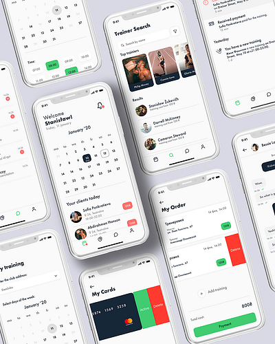 Startup app design app design figma ui ux