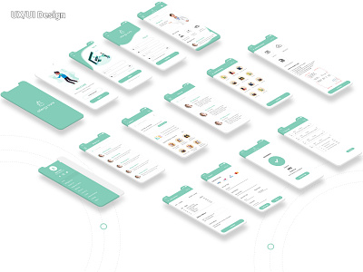 Allergy & Cure Mobile app UI app design app ui design app ui uidesign uiux ux