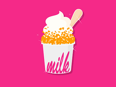 Milk Bar Cereal Milk Soft Serve cereal milk christina tosi christina tosi cornflake dessert doodle food food illustration ice cream ice cream drawing illustration milk milk bar milk bar life momofuku momofuku milk bar momofuku milk bar soft serve soft serve ice cream tosi