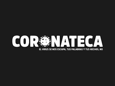 Coronateca - Logo branding covid 19 covid19 crisis design logo logo design logotype politicians spain