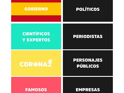 Coronateca - Website bad decisions coronateca covid 19 covid19 crisis database news newspaper politicians spain web design website