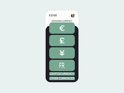 Currency Exchange App affinity affinitydesigner app design flat illustration ui ux vector web