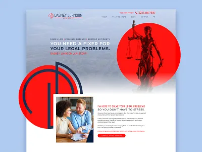 Law Firm Website Design attorney branding design homepage landing page law law firm lawyer ui ux website website design