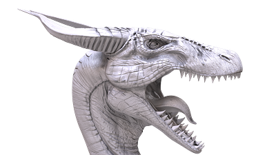 Dragon 3D model 3dmodelling charcter compositing creature design dragon eye grading horns horrible lighting monster rendering reptiles skin substance painter teeth texturing tongue zbrush