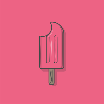 icecream design elegant ice ice cream icecream illustration illustrator simple