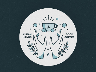 Clean Hands Good Coffee | Black Rock Coffee Bar black rock coffee bar blackrock blue clean coffee coronavirus covid19 danny hands latte minimal symmetrical thankyou wash hands