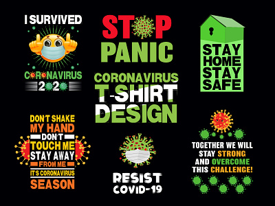 Covid-19 T-shirt Design coronavirus coronavirus t shirt covid 19 t shirt t shirt design t shirt illustration t shirts