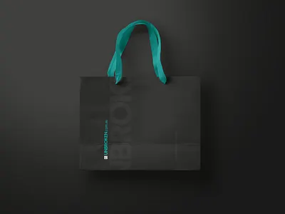 Unbroken Shopping Bag activewear brand brand identity branding branding design concept design gymwear logo unbroken visual identity