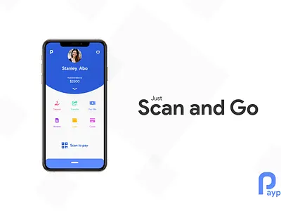 Paypallet Ad branding design fintech fintech app flat minimal mobile app mobile ui ui ux