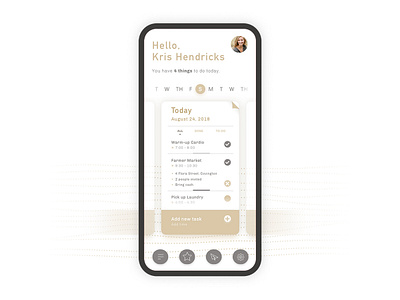 Daily Task Mobile Application Design interface interfacedesign mobile app mobile app design mobileapp task ui uidaily uidesign ultilities ux