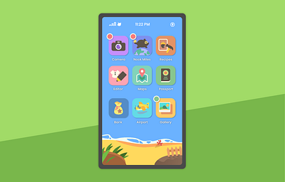 UI Challenge 5: App Icon animal crossing app appicon dailyui dailyuichallenge design icon illustration ui