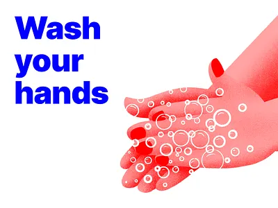 COVID-19 prevention tip #1 coronavirus covid 19 covid 19 covid19 illustration texture typography