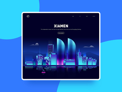 My favorite city-Xiamen design icon ui 插图