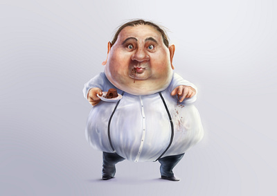 Erick Jacquin caricature character design concept digital art digital painting drawing graphic design graphic art illustration ilustración ilustração