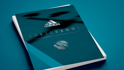 EasterBowl adidas brand identity branding flyer graphic design logo process sports tennis tennis ball