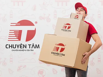 ChuyenTam express branding branding design design a day design agency express graphic design logistic logisticbranding logo logo design logodesign maydesign namecard shipping shipping management shippingdesign thietkecotam