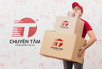 ChuyenTam express branding branding design design a day design agency express graphic design logistic logisticbranding logo logo design logodesign maydesign namecard shipping shipping management shippingdesign thietkecotam