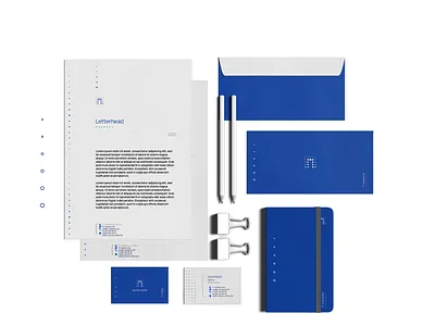 identity brand branding creative design identity logo presentation vector