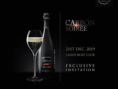 Carbon Soiree e-flyer design flyer design