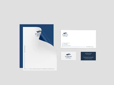 STARFISH Chartering identity branding design greece logo logo design logotype