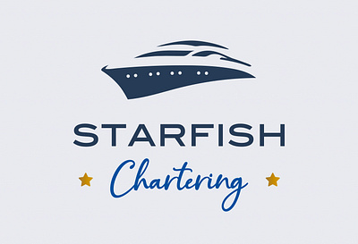 STARFISH Chartering brand and identity brand identity branding branding design charter corporate identity greece logo logo design logotype sea