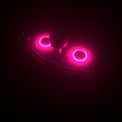 GIDDY MIDI - Lights off 3d c4d character