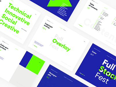 Full Stack Fest brand branding codegram design identity branding identity design visual identity