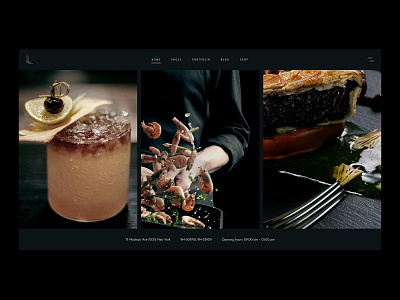 Laurent Carousel Showcase bar cooking cuisine culinary elegant food food photography luxurious restaurant template theme wordpress