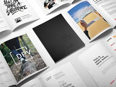 Portfolio 2015-2018 branding design graphic design identity design minimal portfolio print typography