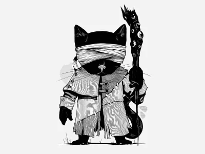 KenshiCat — Black team 2d 2d art art concept development digitaldesign game art graphicdesign horror horror art illustraion illustrator uidesign