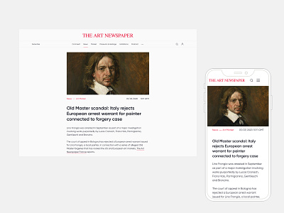 News and Podcast pages interface magazine minimal minimalism ui ux web website