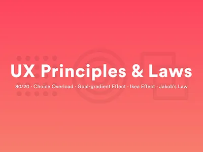 UX Principles & Laws! π blog laws medium medium article principles ux