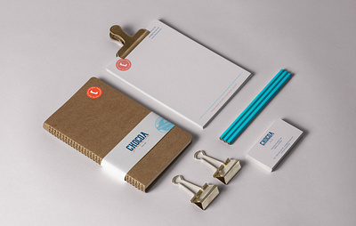 Stationery Design for Chocoa Coffee Co (concept) coffeeshop branding stationary design