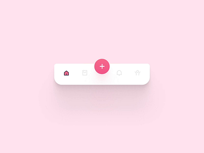Tab Bar Animation 2020 animation application bar icon menu menu design mobile motion motion design navigation navigation bar tab tab bar ui ux