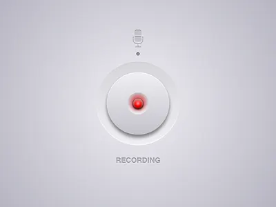Recording interface sketch
