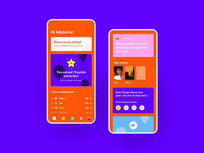 Care Buddy App branding color colorful colors colour colours design health health app health care healthcare healthy millennial typography ui ui ux ui design uidesign uiux ux