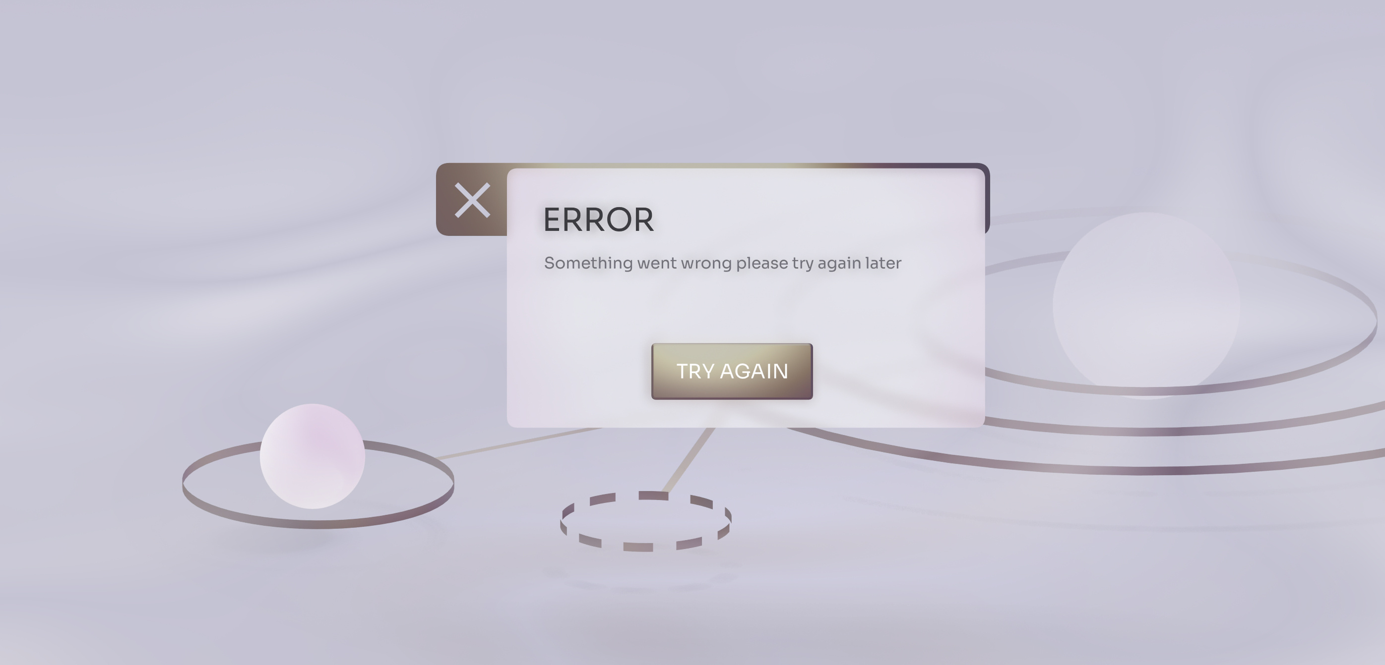 DAILY UI #011 | Flash message 3d animation breathe ethereal flash message floating graphic design magic pearl space ui white