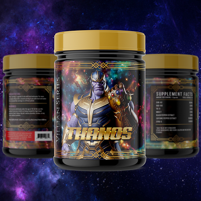 Thanos - The Power of the Gauntlet | Villain Series Design fitness energy