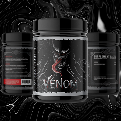 Venom - The Lethal Dose | Supplement Branding bold marketing